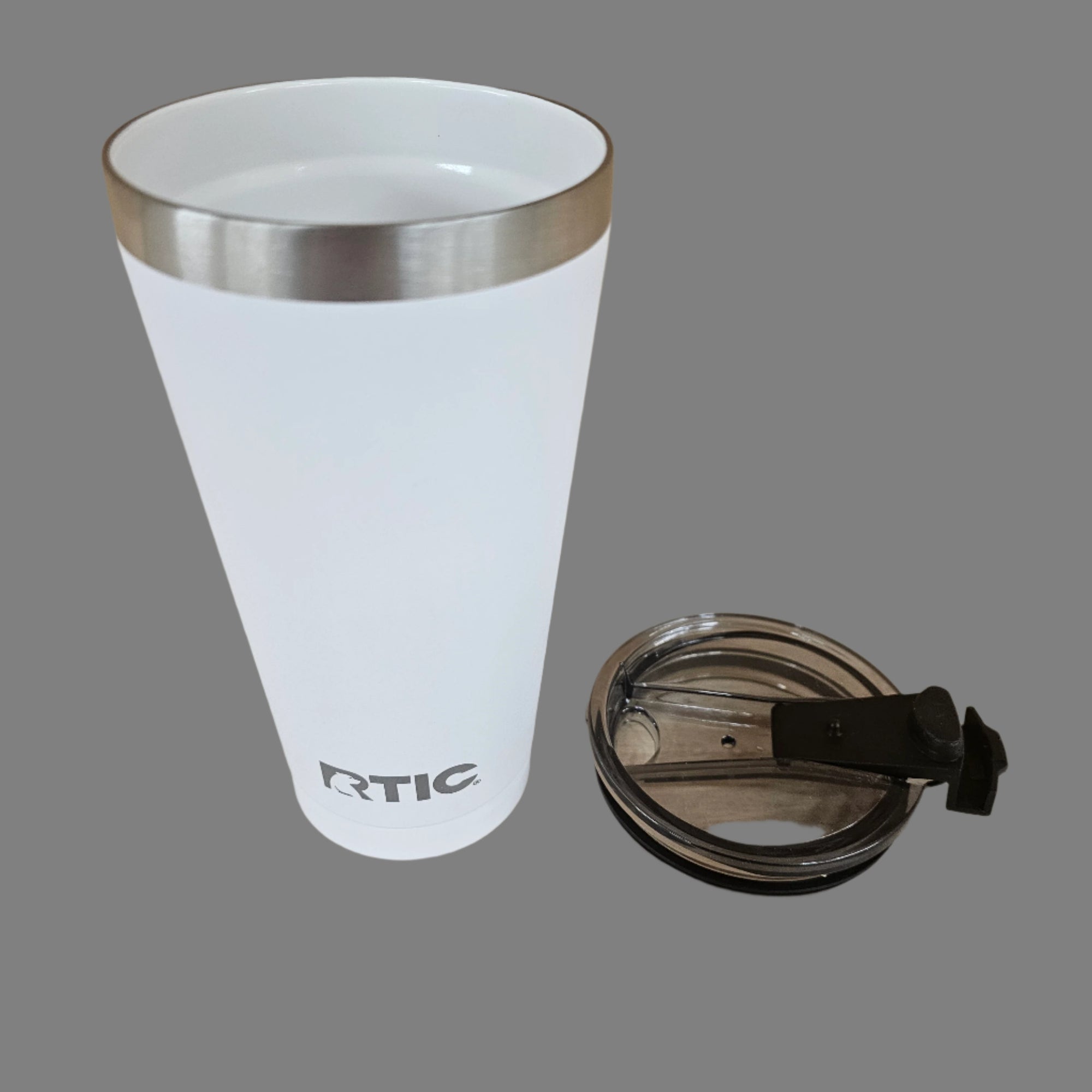 MonsterBuck 16oz Tumbler - White