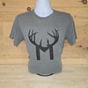 Dark Grey Black M Tee - Medium
