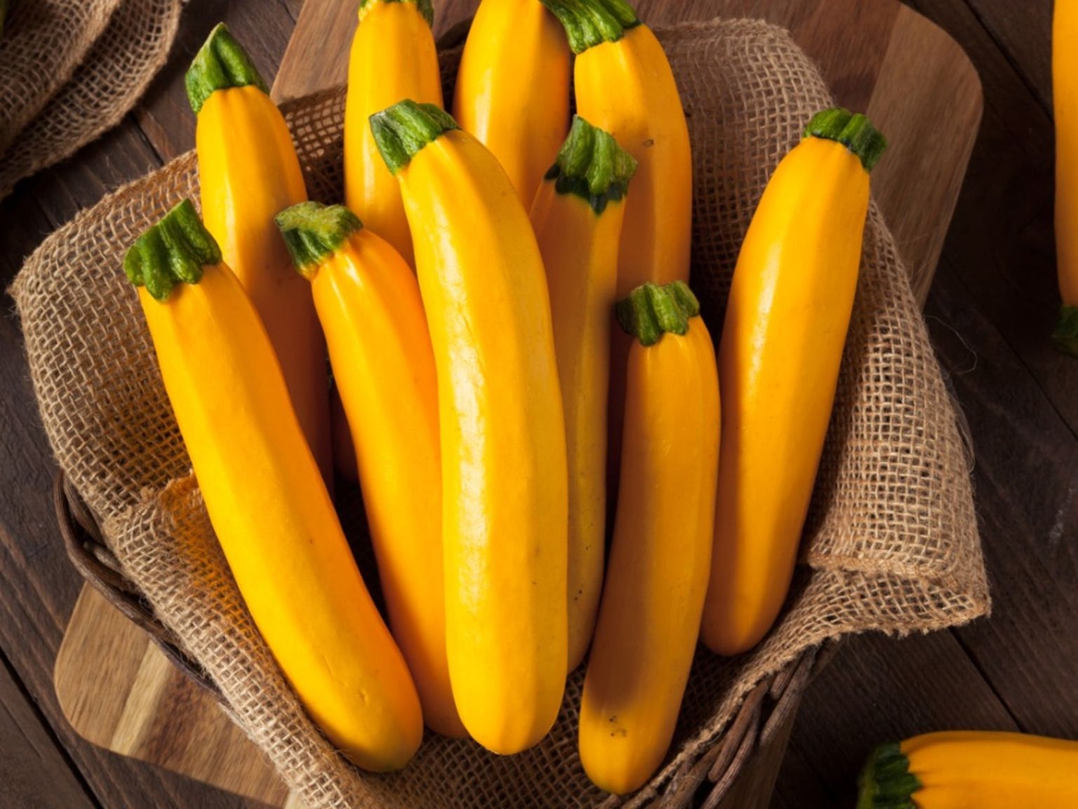 Golden Zucchini Squash Seed