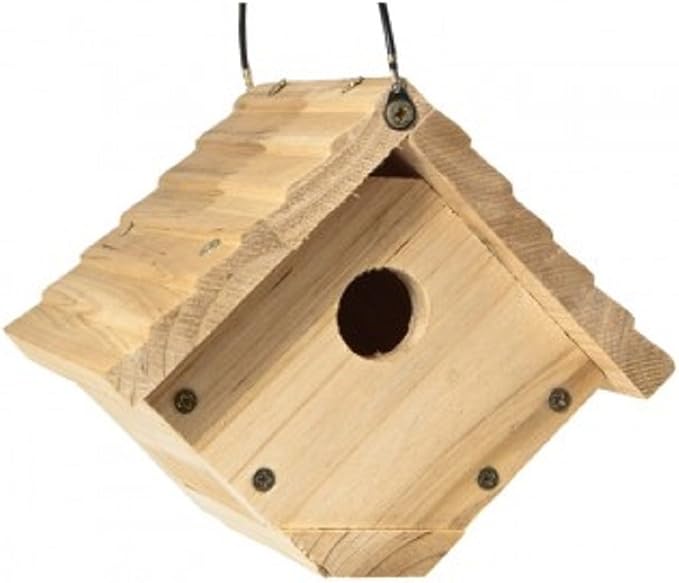 Wren Traditional Hanging Bird House