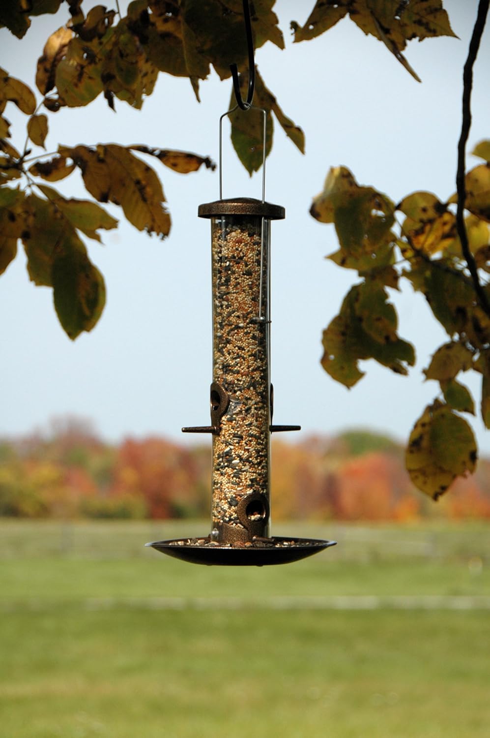 Dual Port Tube Feeder w/Tray