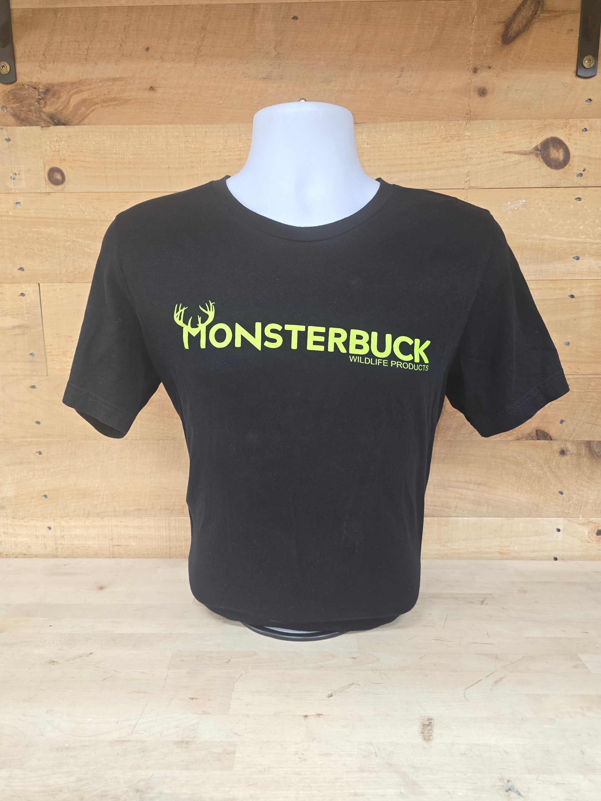 Black Tee Green Monsterbuck WP