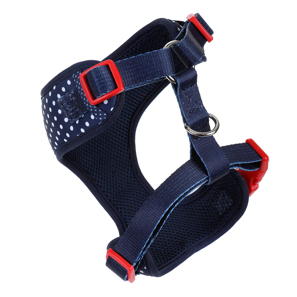 NEOFLEX SOFT HARNESS - SNOOPY-SMALL-BLUE POKADOT