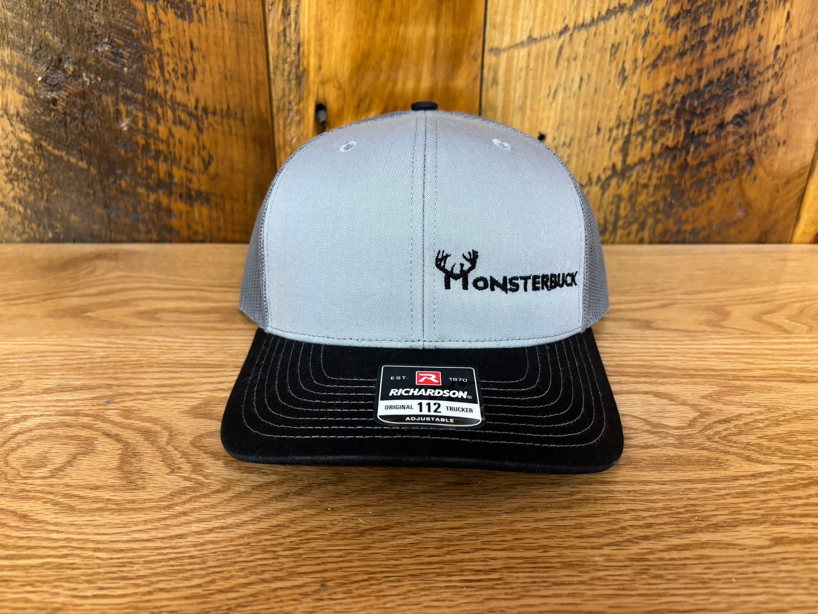 MonsterBuck Hat - Grey Richardson 112