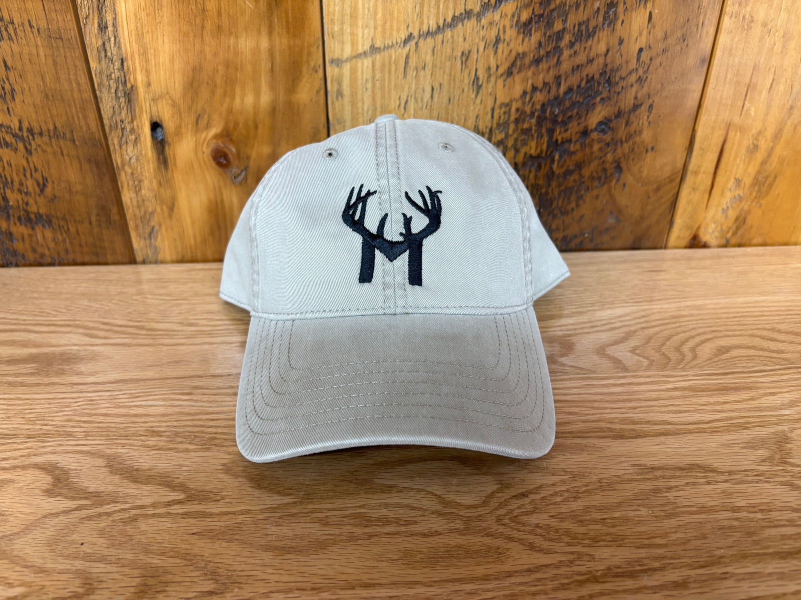 MonsterBuck Stitched Hat - Tan