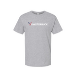 MonsterBuck Grey Tee w/USA Logo