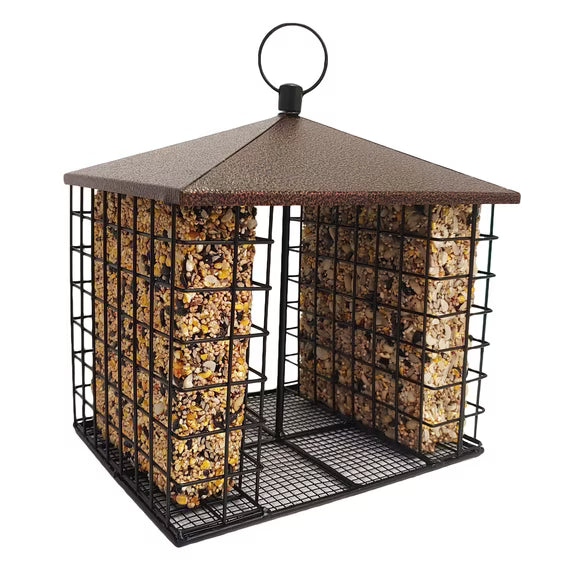 Fly Through Suet Cake Feeder