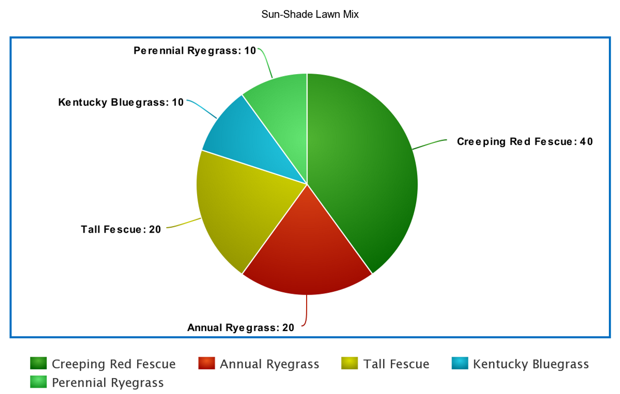 Sun-Shade Turf Seed Mix
