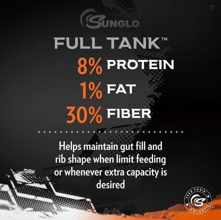 SUNGLO FULL TANK Show Feed 50lb