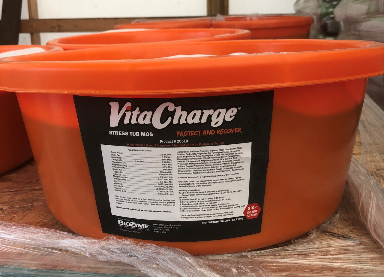 VitaFerm Vita Charge Stress Tub MOS